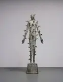 Mimmo Paladino, Caduto a Ragione (Fall for a Reason), 1995, bronze