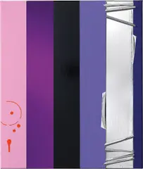 Untitled by Anselm Reyle, 2006, acrylic, coloured acrylic glass, foil on canvas, sold Oct 2014