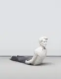 Erwin Wurm, Wittgenstein's Space Warp, 2005, resin, fabric