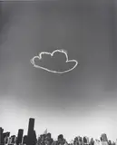 Cloud Cloud, Manhattan (From Pictures of Clouds) by Vik Muniz, 2006, gelatin silver print, sold Oct 2014