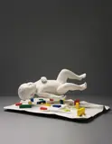 Marc Quinn, Portrait of an Artist as a Young Man, 2005, painted bronze