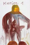 Kostüm: 1 by Jonathan Meese, 2007, oil on canvas, offered Oct 2014