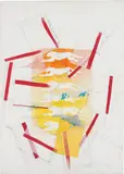 Alighiero Boetti, Senza titolo (Secondo mese del giorno quattordicesimo millenovecentonovantadue), 1992, mixed media on paper
