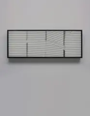 Untitled (Light Box) by Ned Vena, 2011, vinyl on found light box, offered Oct 2014