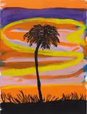 Josh Smith, Untitled, 2013, oil on panel