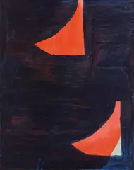 Erik Lindman, Sails, 2011, oil on canvas