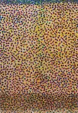 Parker Ito, Inkjet painting #46 (8 color ink), 2013, inkjet on silk