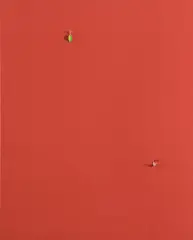 Fish Hooks by Paul Cowan, 2012, canvas, fishing lures, offered Dec 2014