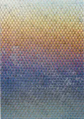 Oliver Laric, Wholeness and the Implicate Order, 2013, tamper evident security hologram stickers on twin-wall polycarbonate sheet, airbrushed clear coating