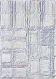 Sam Falls, Untitled (Block Rubbing 8), 2012, coloured pencil on paper