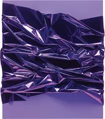 Anselm Reyle, Untitled, 2006, mixed media on canvas, acrylic glass