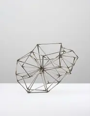 Crystal by Antony Gormley, 2006, stainless steel, sold Dec 2014