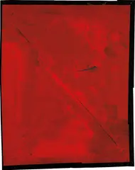 Markus Amm, Untitled (Amm M 373), 2006, wall painting on paper on canvas