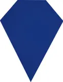Davis Rhodes, Untitled (Blue reflective Diamond), 2008, mirrored acrylic panel