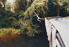 Raina (Falling, Bridge) by Ryan McGinley, 2005, chromogenic print, sold Dec 2014