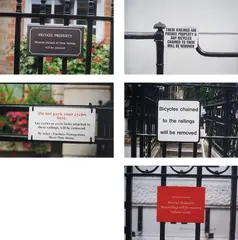 Jeremy Deller, War on Terror (Cycles chained, noir et blanc), 2008, five chromogenic prints