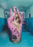 David LaChapelle, Madonna in Bombay, 1998, colour coupler print