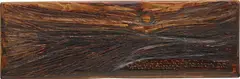Oleksandr Zhyvotkov, North East (Work No. 3 from Road Cycle Destination) from the Roads North-East direction series, 2013, ink on varnished wood