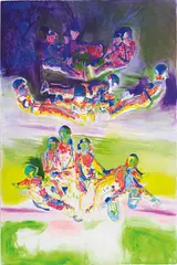 Pavlo Kerestey, Group Dynamics, 2013, oil on canvas
