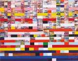 Alexandre Richelieu-Beridze, Lignes de Couleur Opus 115, 2013, acrylic on canvas
