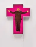 Blue Noses Group, Icons of revolution. Stalin, 2006, lightbox