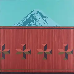 Oleg Tistol, Kavkaz No. 31, 2002, oil on canvas