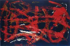 Nasser Azam, Ice Lake, 2010, oil on canvas