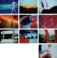 Pipilotti Rist, Remake of the Weekend / Still Stills, 1998, videostills on Ilfochrome paper