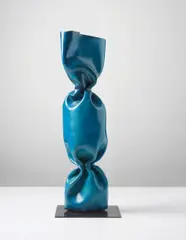 Laurence Jenkell, Bonbon Bronze Patine Bleue (No. 1834), 2012, blue patinated bronze