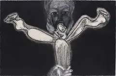 Francesco Clemente, Yes, 1989, pastel on paper