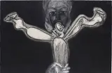 Francesco Clemente, Yes, 1989, pastel on paper
