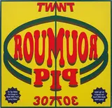 Ken Lum, Round Table Pizza, 2007, giclée print on canvas