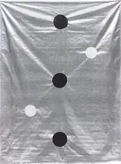 Mai-Thu Perret, Frozen Waves, 2010, cotton on synthetic textile