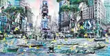 Joseph Klibansky, New Fusion, 2011, photograph, archival cotton paper, acrylic paint and resin, mounted on dibond