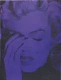 Russell Young, Marilyn Crying, 2013, silkscreen, diamond dust on canvas