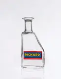 Richard Hamilton, Carafe, 1978, Glass opalex carafe with enamel paint in colours,