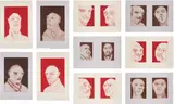 Thomas Schütte, Alte Freunde (Old Friends), 2010-11, The complete set of 10 etchings in colours with open-bite and carborundum, on J. Whatman and Barcham Green papers, with full margins, with colophon,