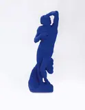 Yves Klein, L'esclave mourant d'après Michel Ange (Dying Slave after Michelangelo), 1962, Synthetic resin with IKB pigment,