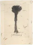 Jim Dine, Souvenir, 1974, etching in colors on Apta Blanc Fleuris handmade paper