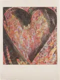 The Heart of BAM by Jim Dine, 1996, Woodcut and collotype in colours, on heavy Rives paper, with full margins,, offered Jun 2014