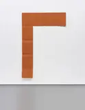 Franz Erhard Walther, Winkel, 7 Taschen -Wandstück, 1969, Cotton fabric multiple, sewed as seven pockets, contained in original cotton bag, with installation instructions,