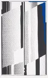 Roy Lichtenstein, Twin Mirrors, 1970, screenprint in colors