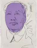 Andy Warhol, Mao, 1974, Screenprint in colours, on wallpaper, the full sheet,