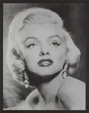 Russell Young, Marilyn Goddess, 2009, Screenprint with diamond dust, on black Somerset paper, with full margins,