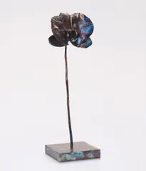 Drowned World by Marc Quinn, 2008, Cast bronze with heat-treated chrome patina,, sold Jun 2014