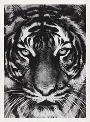 Tiger by Robert Longo, 2011, Archival pigment print, on Epson hot-pressed paper, with full margins,, sold Jun 2014