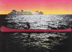 Canoe Island by Peter Doig, 2000, Screenprint in colours, on Somerset paper, the full sheet,, sold Jun 2014