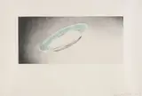 Ed Ruscha, Plate, from Domestic Tranquility series, 1974, Lithograph in colours on wove paper, with full margins,