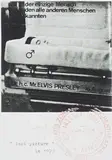 Elvis Presley (Last Picture) by Joseph Beuys, 1977, Postcard, on heavy, wove paper, the full sheet,, offered Jun 2014