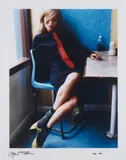 Mario Testino, Kate in Blue Cafe